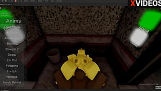 roblox porn featuring chika from fnaf 1 having sex in studio