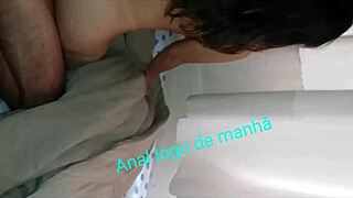 strong anal ass eating with girlfriend's beach bikini mark