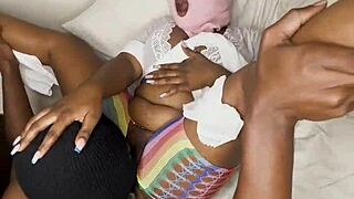 I fucked my best friend's slut sister with a big black cock!