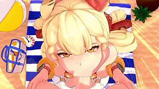Blowjob Alice Zenless Zero 3D