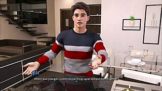 Fresh women part3 delivery guy get fuck by old milf