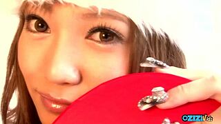 The cute young chick's pussy gets licked intensely before she squirts all over the old dude