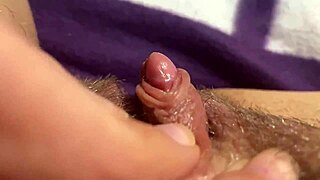 Watch this big clit explode in orgasm closeup!