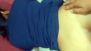 I fuck her tight ass in doggy style.