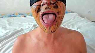 Pumpkin Delivers Intense Blowjob With Sperm On Big Cock.