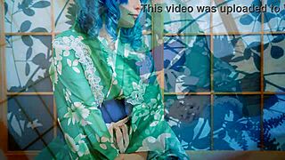 I'm in this cosplay as wakasagi hime, and it's spawning av project pilot.