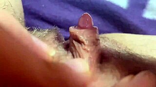 Watch this big clit explode in orgasm closeup!