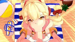 Blowjob Alice Zenless Zero 3D