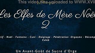 les elfes de mère noël 2 - french dirty talk squirting