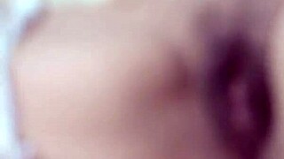 Showing off big hairy pussy after cumshots