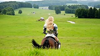 the journey of the seal with redhead teasing in uniform
