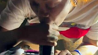 creampie in beale street garage, wet and sloppy