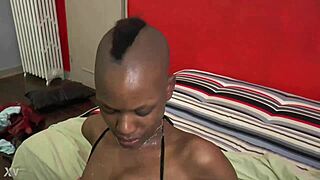 Young Coed Filled by Big Black Cock