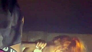 creampie in beale street garage, wet and sloppy