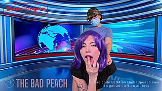 Presentadora De Infomercial Prueba En Vivo Juguete Sexual - The Bad Peach- Revolvex - Trailer