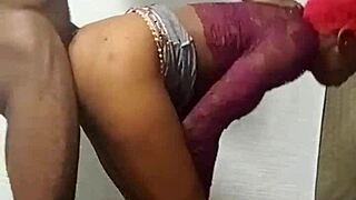 Friend's Slutty Little Girlfriend Gets Fucked Hard Standing Doggy