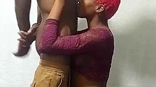 Friend's Slutty Little Girlfriend Gets Fucked Hard Standing Doggy