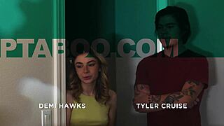 A horror movie night turns intimate for the group