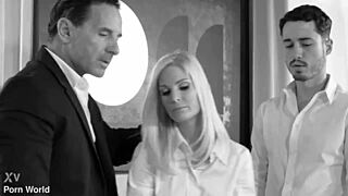 Nympho Teacher Monika Fox Invites Colleagues For Dp Fuck Fest