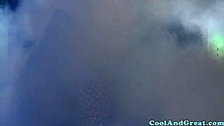 Facialized Babe In Superhero Threeway