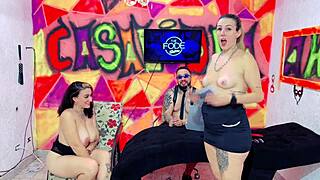 The dj sucks the actress's pussy wetly