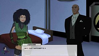 dc comics livewire dicksucking in catsuit costume