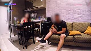 old couple hires personal trainer for cuckold humiliation