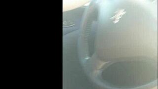 the car became the scene for a handjob adventure