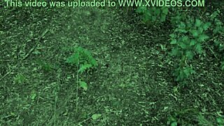 Pervert milf caught masturbating, gets belly cum