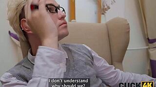 Hot Shy Slut Cheats On Husband Right In Front Of Him