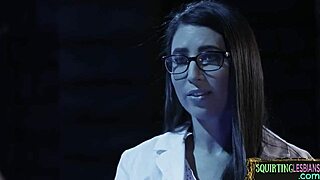 squirting babe eaten out by milf in threeway fun 😋