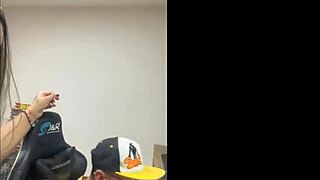 she sucks my cock while i create her accounts