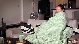 Santa Fucks A Pretty Little 18+ Redhead In Her Sweet Tight Pussy For Xmas