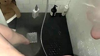 Arab Escort Girl Teases Tight Pussy in Shower, Squirting Wildly