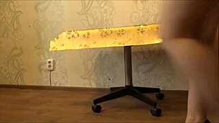 during a break with the secretary in the office, she bends over for rough doggystyle creampie