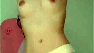 Korean girl with mask in scene