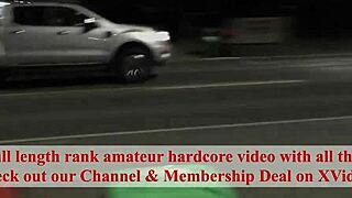 Kiwi trashy milf endures public disgrace with piss in busy street