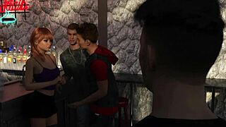 intertwined 67 sexy redhead takes it cowgirl in erotic 3d animation