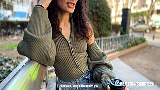 Curly slut lets me dominate her