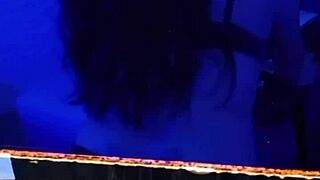 Hot wife rides single man passionately in hotel