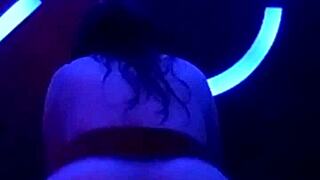 Hot wife rides single man passionately in hotel