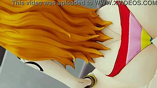 Redhead Nami Twerks Her Big Sexy Ass.