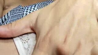 Cute Innocent Face Masturbates Her Tight Pussy To Orgasm