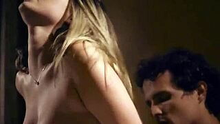 Brunette girlfriend sneaks in some private riding with her boyfriend