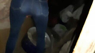 Did you catch that brunette's jeans orgasm?