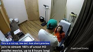 Donna Leigh Dominates Redhead Bitches In Prison With Handcuffs And Humiliation