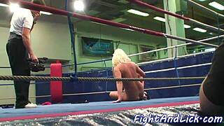 glam babes wrestling and fighting