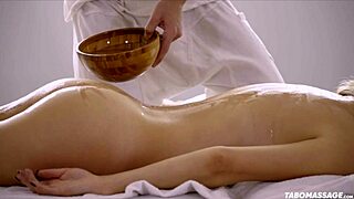 Can This Oily Massage Blowjob End With Cum In Mouth?