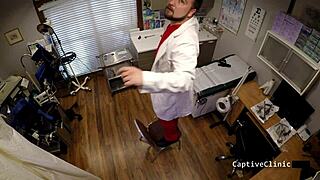 Donna Leigh Dominates Redhead Bitches In Prison With Handcuffs And Humiliation