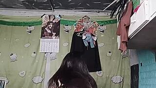 My friend lustybellax dances in her undies, pretty cute huh?